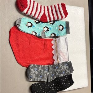 Cozy Striped and Patterned Socks Set